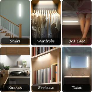 OTSLights 3 Feet Slim Batten Cabinet and Under Counter LED Profile Light (Warm White) Ceiling Light Ceiling Lamp
