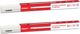 EVEREADY 5W 1ft Batten 4kV Surge Protection Lasts Upto 25000 Hours 5 W 30 cm Tube Light