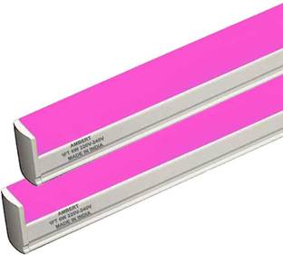 ambert Led T5 1Ft Pink Color 6 Watt Pack Of 2 6 W 28 cm Tube Light