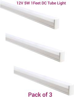 AP Source 5 WATT 12 VOLT DC LED TUBELIGHT PACK OF 3 5 W 8 cm Tube Light