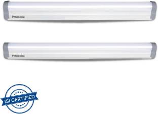 Panasonic 10W (2 FT) LED Light Eco T5 Type Batten (6500K), (Pack of 2) Straight Linear LED Tube Light