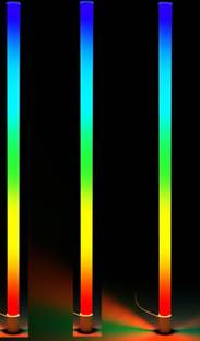 noorish nest Rainbow Tubelight 1 Meter Hanging Light Pack of 3 5 W 101.62 cm Tube Light