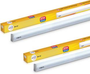 Wipro 20w 4 Feet Led Batten 6500k (cool Day Light) - Pack Of 2 20 W 115 cm Tube Light