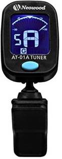Neowood AT-01A-Guitar Tuner-Black Automatic Digital Tuner