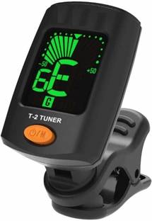 AMG Music Ukulele Guitar Tuner Clip on Chromatic, Acoustic Guitar Bass Violin Tuner Automatic Digital Tuner