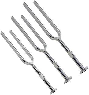 Bos Medicare Surgical Tuning Fork Set (128Hz, 256Hz, 512Hz) Tuning Fork