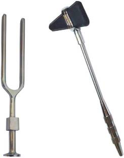 EUZA Percussion Knee Hammer Taylor Model with Tuning Fork 256 Hz Tuning Fork