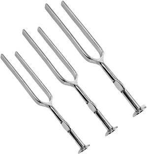 Bos Medicare Surgical Tuning Fork Set (128Hz, 256Hz, 512Hz) Tuning Fork