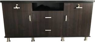 CASPIAN 48 Inches TV Stand with Storage 2 Cabinets & 4 Drawers Engineered Wood TV Entertainment Unit