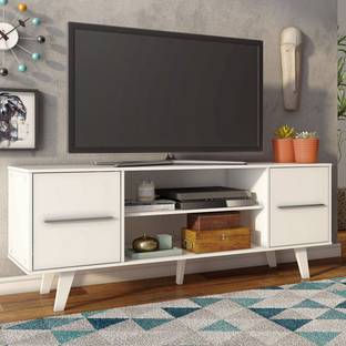 Madesa Modern 55" TV's Console Engineered Wood TV Entertainment Unit