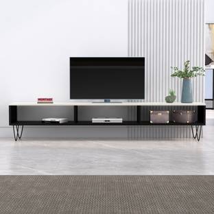 MONTAGE LED TV Cabinet 70 Inch for Living Room with Open Storage Engineered Wood TV Entertainment Unit