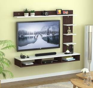 SNQ Engineered Wood Wall Mount TV Unit/TV Stand/TV Cabinet Engineered Wood TV Entertainment Unit