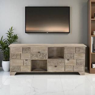 THE ATTIC Solid Wood TV Entertainment Unit