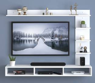 YPG CRAFT Engineered Wood TV Entertainment Unit