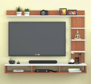 DIVINEDEEP TV ENTERTAINMENT UNIT Engineered Wood TV Entertainment Unit