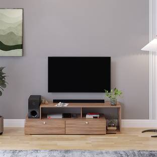 FURNEASER Dexon Tv Unit | Led TV Cabinet | TV Stand for 55" | Engineered Wood TV Entertainment Unit