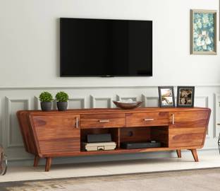 Allie Wood Rosewood ( Sheesham ) Solid Wood TV Entertainment Unit