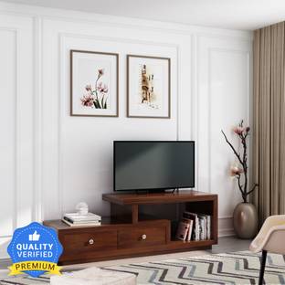 Flipkart Perfect Homes Sheesham Wood Solid Wood TV Entertainment Unit