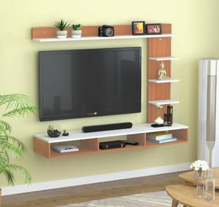 icrush Engineered Wood Wall Mount TV Unit/TV Stand/TV Cabinet Engineered Wood TV Entertainment Unit