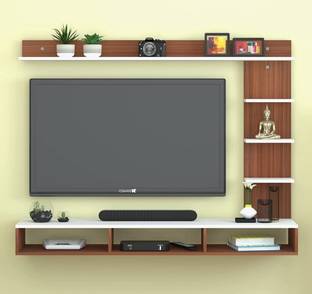 aashidecor Engineered Wood TV Entertainment Unit
