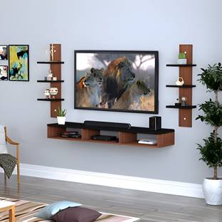 ALBABA AL - BABA Entertainment Unit in Engineered Wood MDF Engineered Wood TV Entertainment Unit