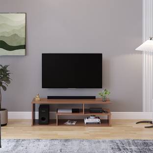 फर्नीसर Desis Floor TV Cabinet, Table, Stand, rack, Shelf, इंजीनियर्ड वुड TV एंटरटेनमेंट यूनिट