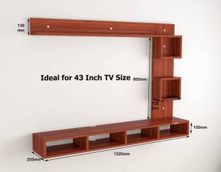 MACWUD MW-TU-RF Engineered Wood TV Entertainment Unit