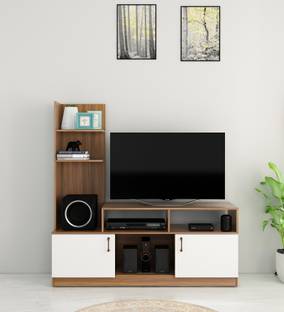 A GLOBIA CREATIONS Reno Engineered Wood TV Entertainment Unit