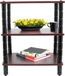 PEDPIX Multipurpose Wooden Shelf - Space-Saving Storage for Home, Kitchen & Office Engineered Wood TV Entertainment Unit