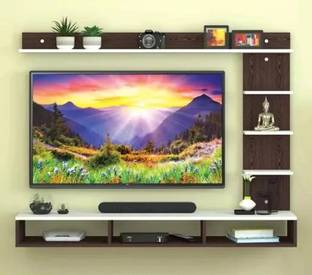 ONEDEEP C Shape Engineered Wood TV Unit Engineered Wood TV Entertainment Unit