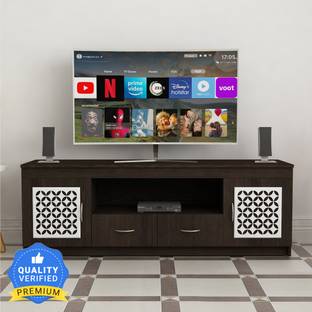 SIVOM Crafty Multipurpose TV Unit fits upto 55 inch with Storage Engineered Wood TV Entertainment Unit