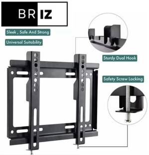 BRIZ 24/26/32/40Inch Slim LED TV Wall Mount MI, Realme, Oneplus,All Brands LED,LCD TV Fixed TV Mount
