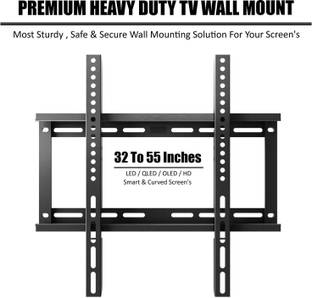 NIPRAM NATIONAL 32" to 55" Inch LED/HD/Smart TV’s,Heavy Duty TV Wall Mount Bracket Fixed TV Mount