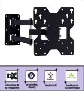 merugni A HEAVY DUTY WALL MOUNT for 23 to 42 inch LED/4K/Smart TV TILT STAND Full Motion TV Mount