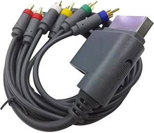 fdealz  TV-out Cable HD TV Component Composite Audio Video AV Cable Cord for Microsoft Xbox 360,