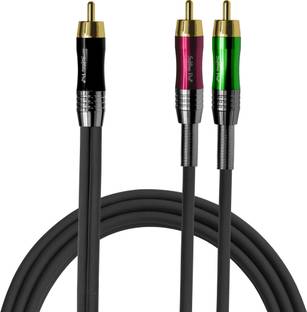 Softline Pro  TV-out Cable SP RCAY 2x RCA to 1x RCA 1.5 Meter Cable 1-Male to 2-Male RCA Audio Interconnect