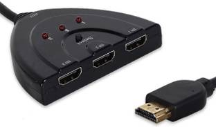 BKC  TV-out Cable 3 Port HDMI Multi Display Auto Switch Hub Box Splitter