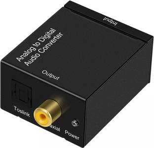 VOOCME  TV-out Cable Analog to Digital Audio Converter Optical Coaxial Cables RCA Toslink Audio Sound