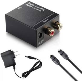 PAC  TV-out Cable Digital to Analog Audio Converter SPDIF Optical Coax to Analog