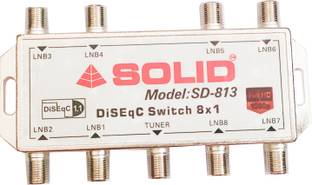 Solid  TV-out Cable SD-813 DISEQC SWITCH 8*1