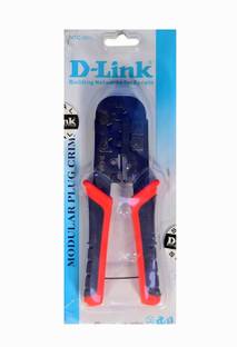 BALRAMA NTC-001 Modular Plug Crimper DLink Red Tool for Network Cables Telephone Cables Network Interface Card