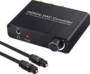 Tobo  TV-out Cable Digital to Analog DAC Converter 3.5mm Stereo Audio Adapter TD-519H