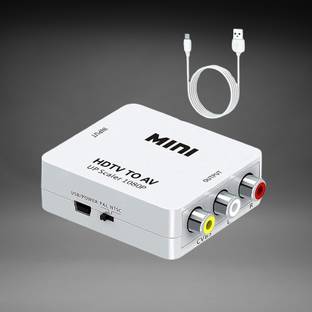 SDMINITEK  TV-out Cable MINI HDMI2AV Up Scaler 1080P Video Converter .