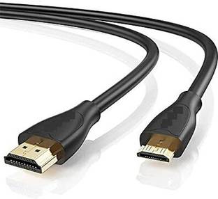 TERABYTE HDMI Cable 1 m 1 Meter MINI HDMI TO HDMI Cable High Speed - Support 4K 60Hz Ultra HD, 3D Mini-HDMI (Not Micro HDMI) to HDMI Cable - (Latest Standard)