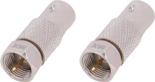 MX  TV-out Cable Male F Type Connector to BNC Female Connector (MX690)(PACK OF 2)