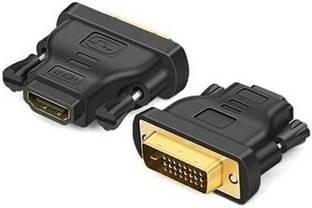 Etzin DVI to HDMI Adapter DVI Male to HDMI Female Converter USB Adapter