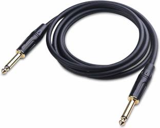 EKAAZ  TV-out Cable MX Guitar Cable P-38 Mono Male to P-38 Mono Male Cable-1.5 MTRS