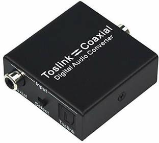 Etzin  TV-out Cable Digital 2-Way Audio Converter Optical SPDIF Toslink to Coaxial EPL-166TC