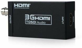 microware  TV-out Cable 3G SDI to HDMI Converter 1080P Audio and SDI Signals Display on HDMI Monitor