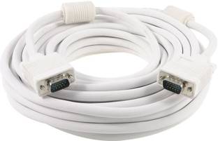 TERABYTE  TV-out Cable High Quality VGA 15 Pin Male-Male Cable for LCD LED TFT Moniter-5 MTR